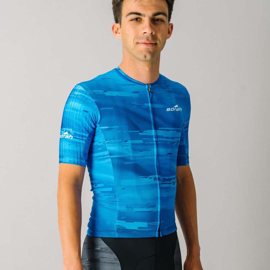 Men's OTW Spark Cycling Jersey detail front view