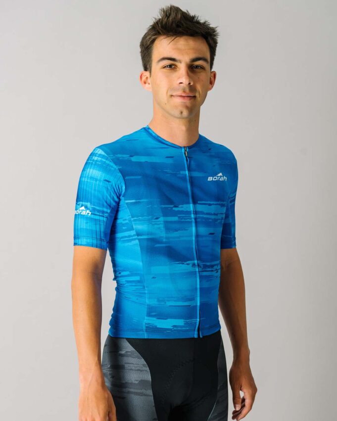 Men's OTW Spark Cycling Jersey detail front view