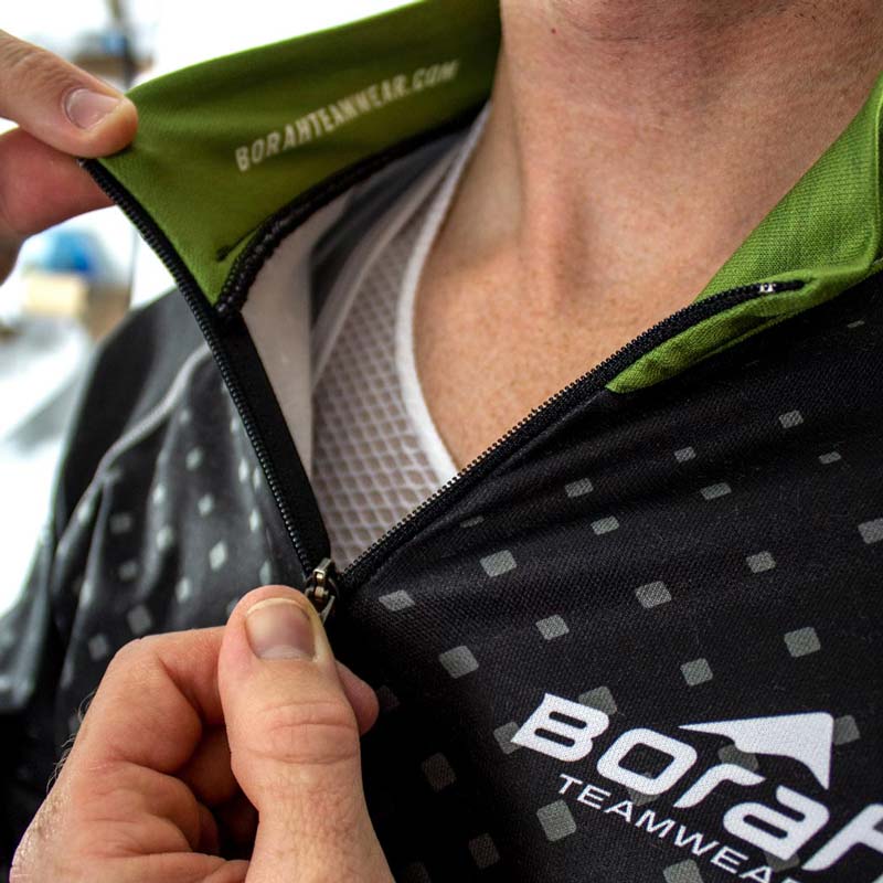 Pro Ardent Wool Cycling Jersey - Detail
