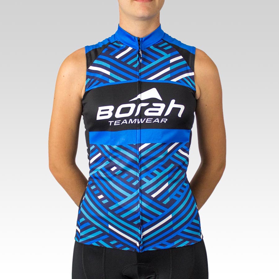Download Womens Team Sleeveless Cycling Jersey | Made in USA ...