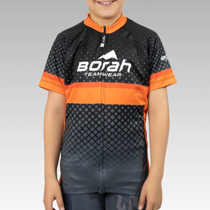 Youth Team Cycling Jersey Front View