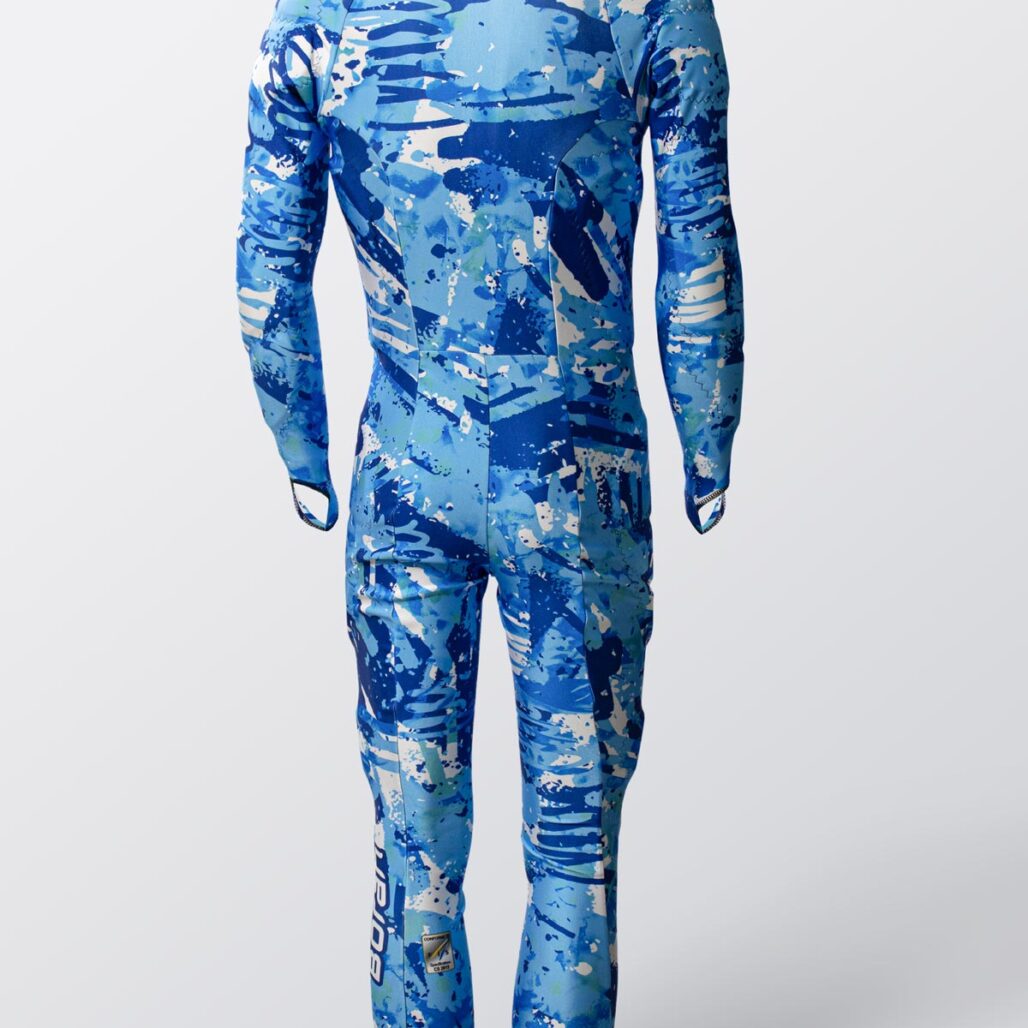 Adult Alpine Race Suit back view.