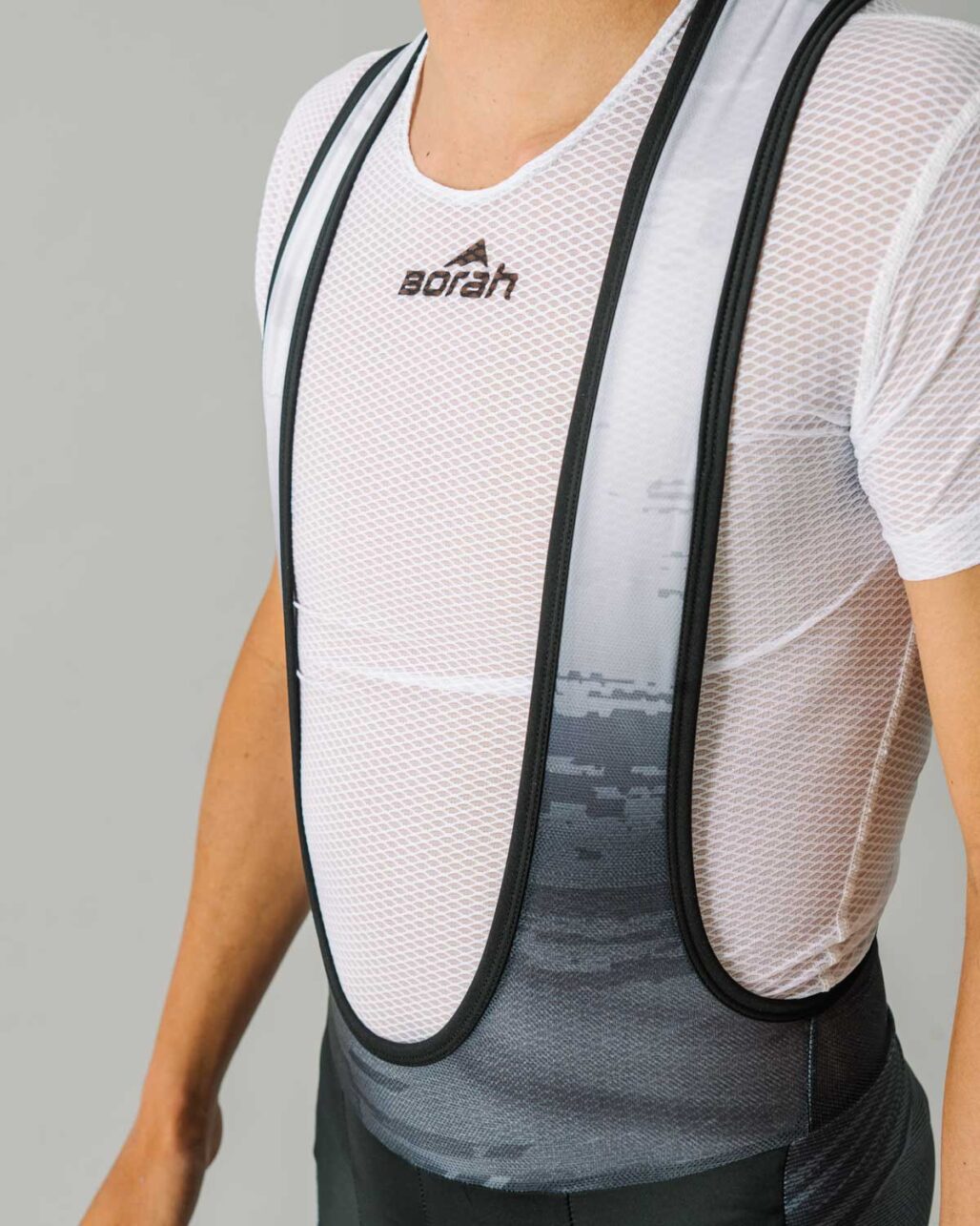 Men's OTW Cycling Bib detail view.