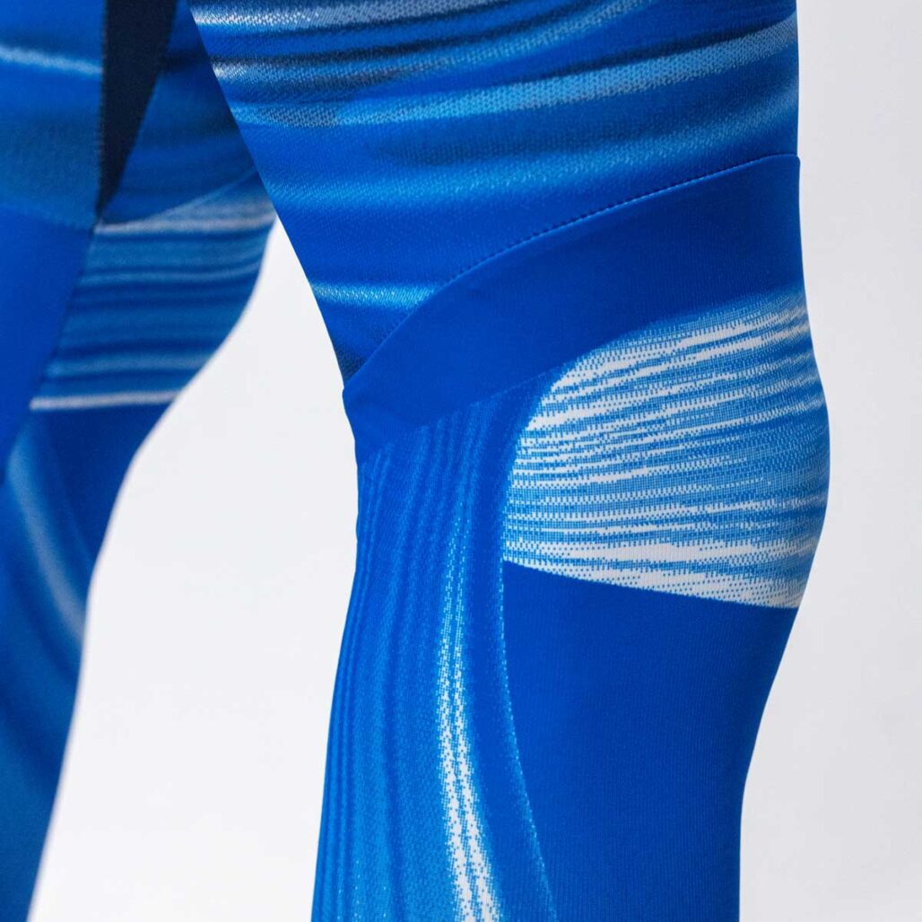 Men's OTW One Piece XC Suit fabric detail.