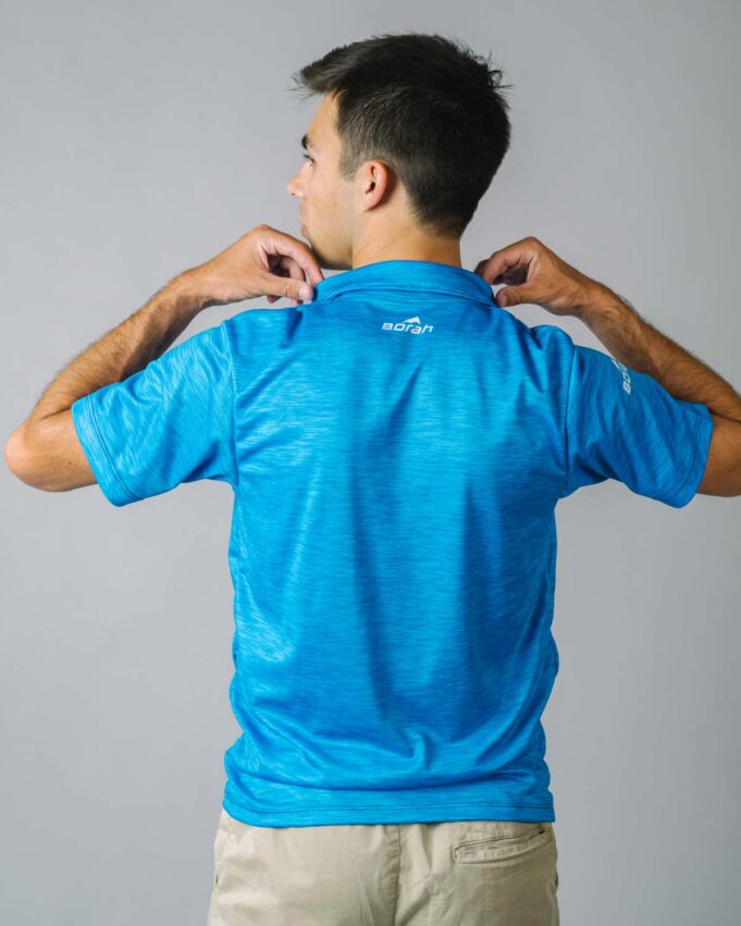 Men's Polo Shirt Back View