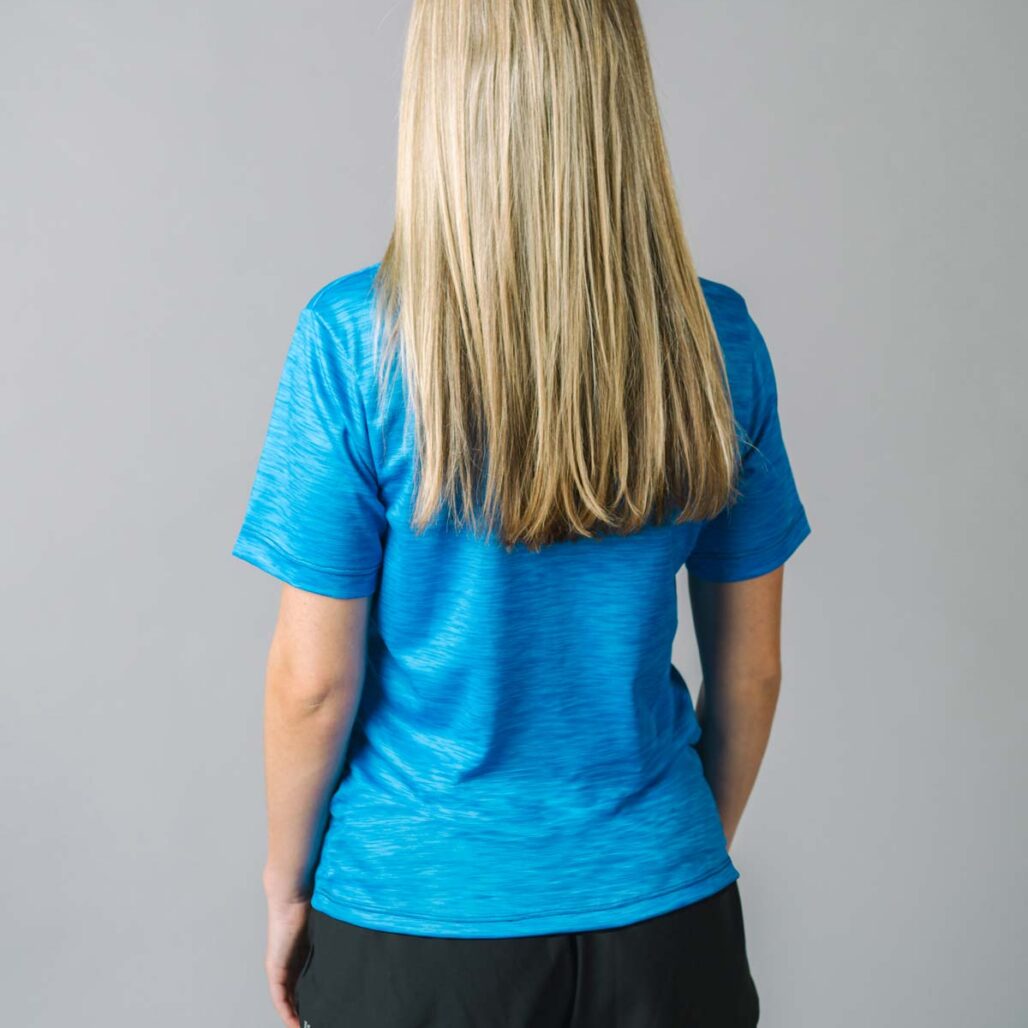 Women's Polo Shirt Back View