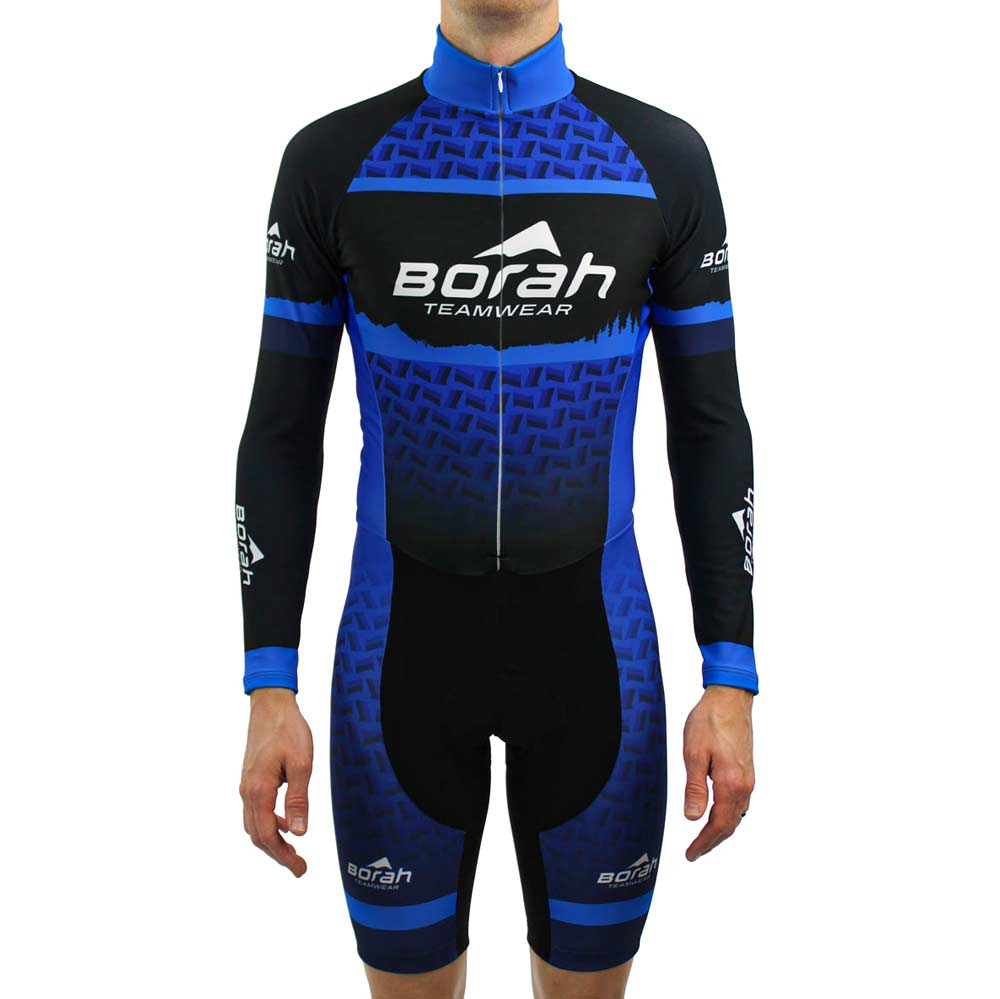 Custom Team Thermal Long Sleeve Cycling Skin Suit