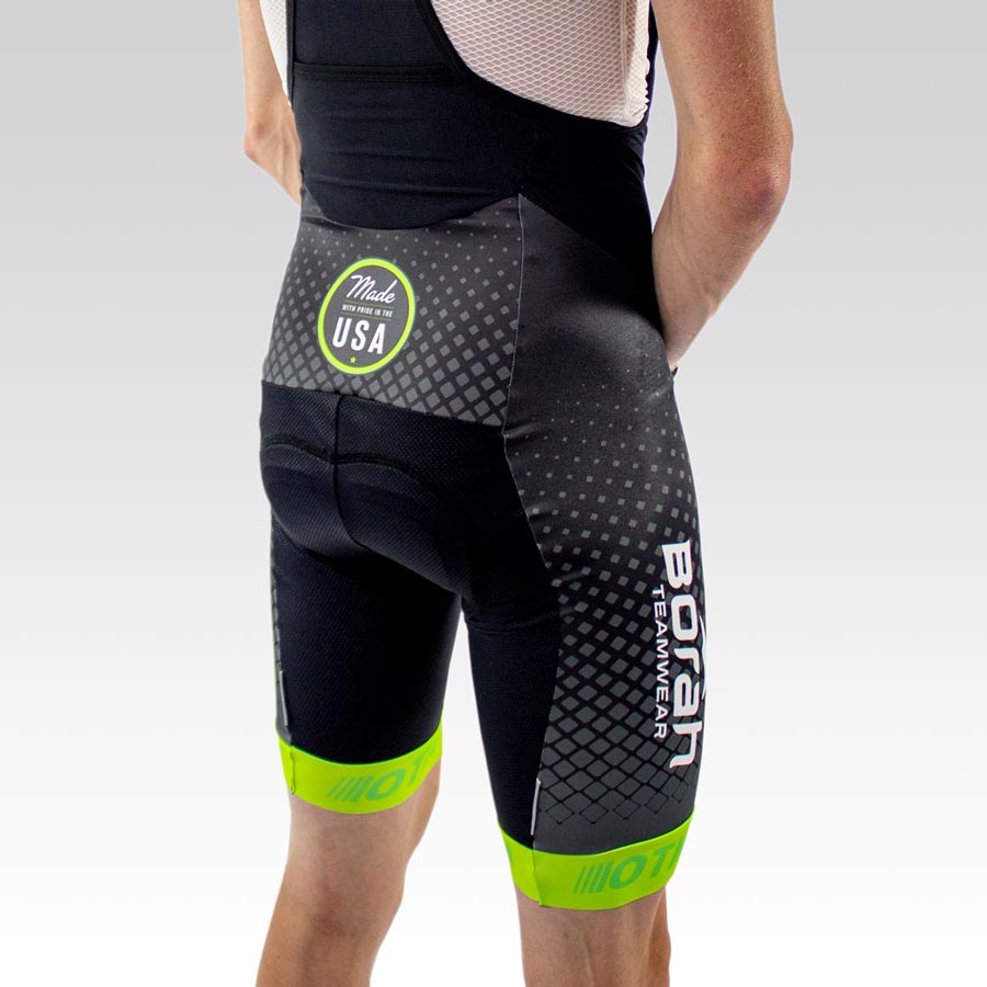 OTW Spark Cycling Bib - Back 3qtr