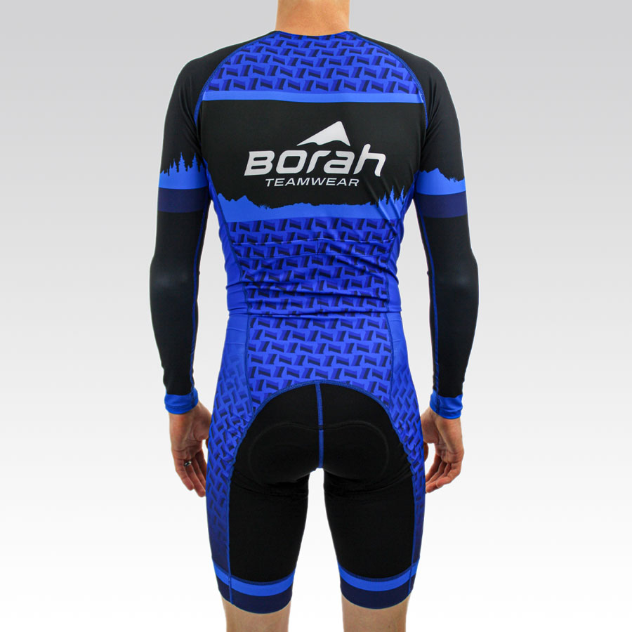 Pro Long Sleeve Cycling Skin Suit Gallery3