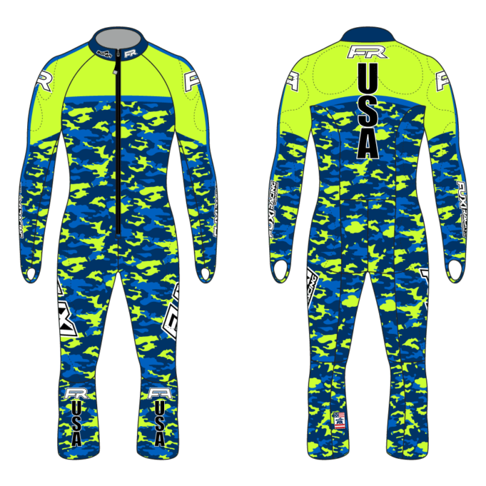 Fuxi Alpine Race Suit - Camo Design2