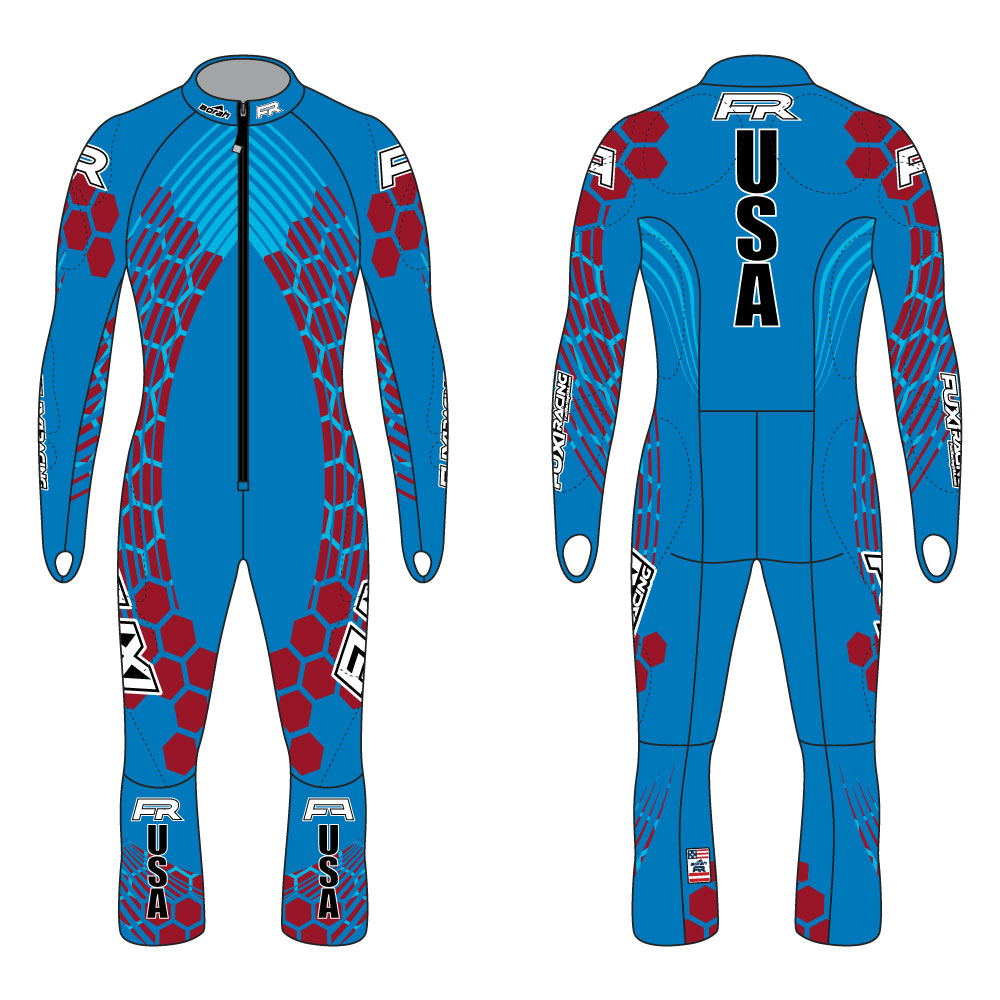 Fuxi Alpine Race Suit - Mt. Hood Design2
