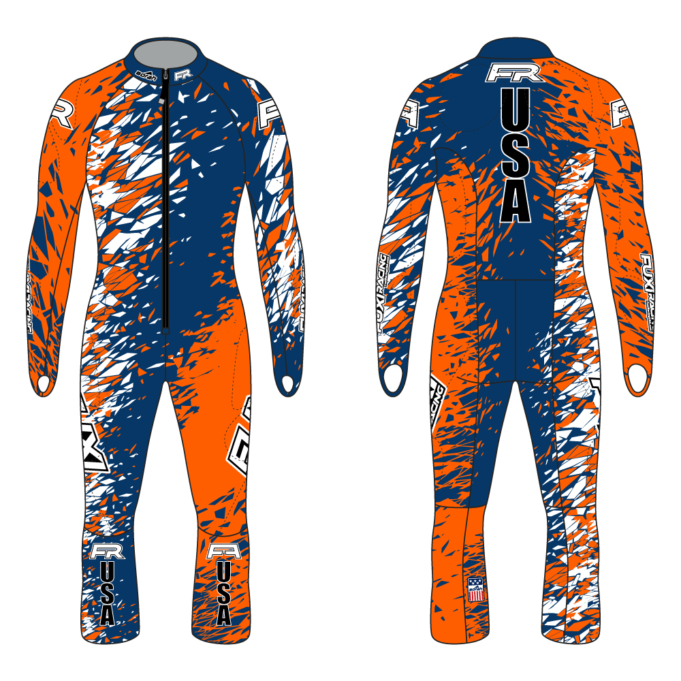 Fuxi Alpine Race Suit - Kitzbuehel Design2