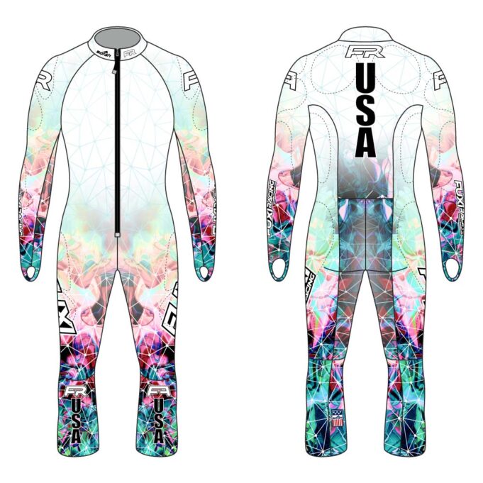 Fuxi Alpine Race Suit - Poly Design3