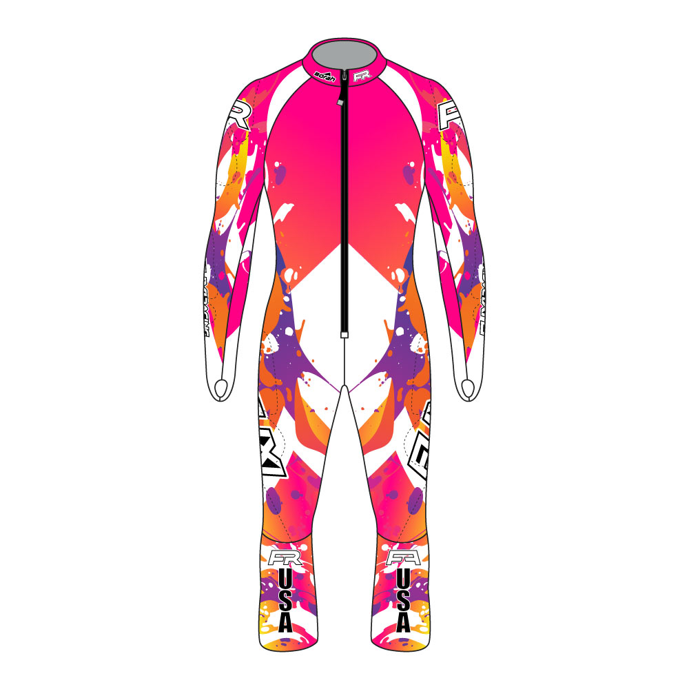 Fuxi Alpine Race Suit - Splash Design
