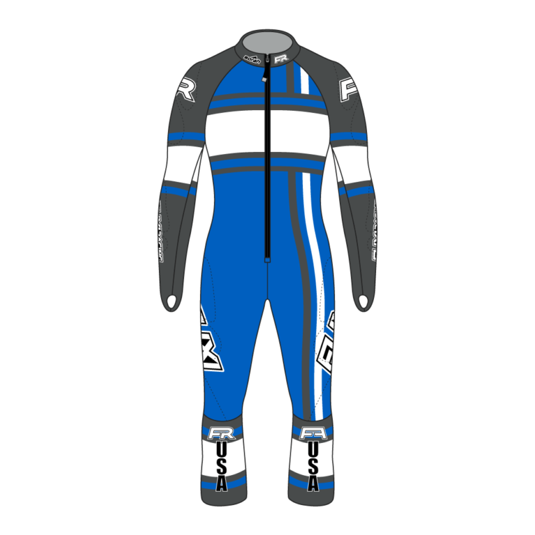 Fuxi Racing Alpine Race Suit Whiteout Design Borah Teamwear