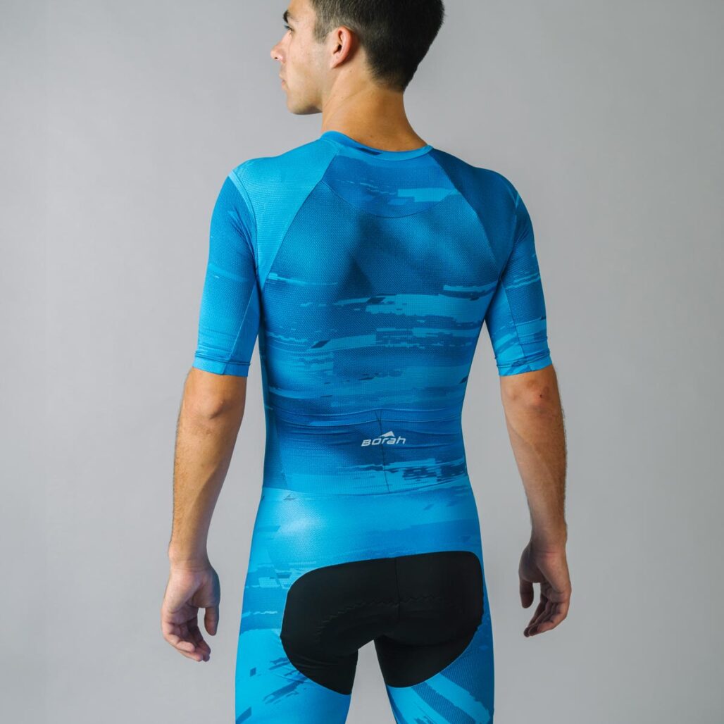 Unisex OTW Turbo Cycling Skinsuit Back View