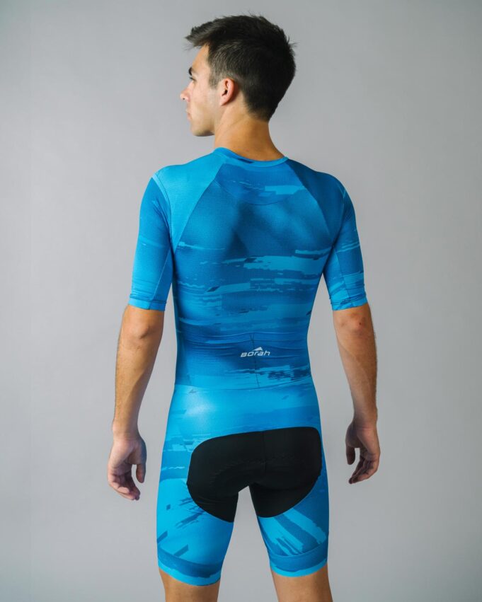 Unisex OTW Turbo Cycling Skinsuit Back View