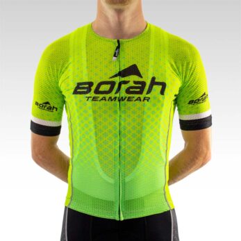 6910-165 Borah Teamwear Mens Team Cycling Jersey Large L 