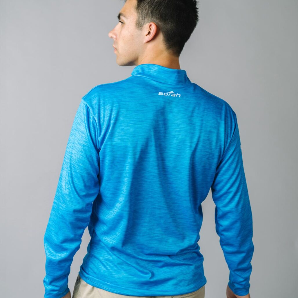 Unisex Team Quarter Zip Back View
