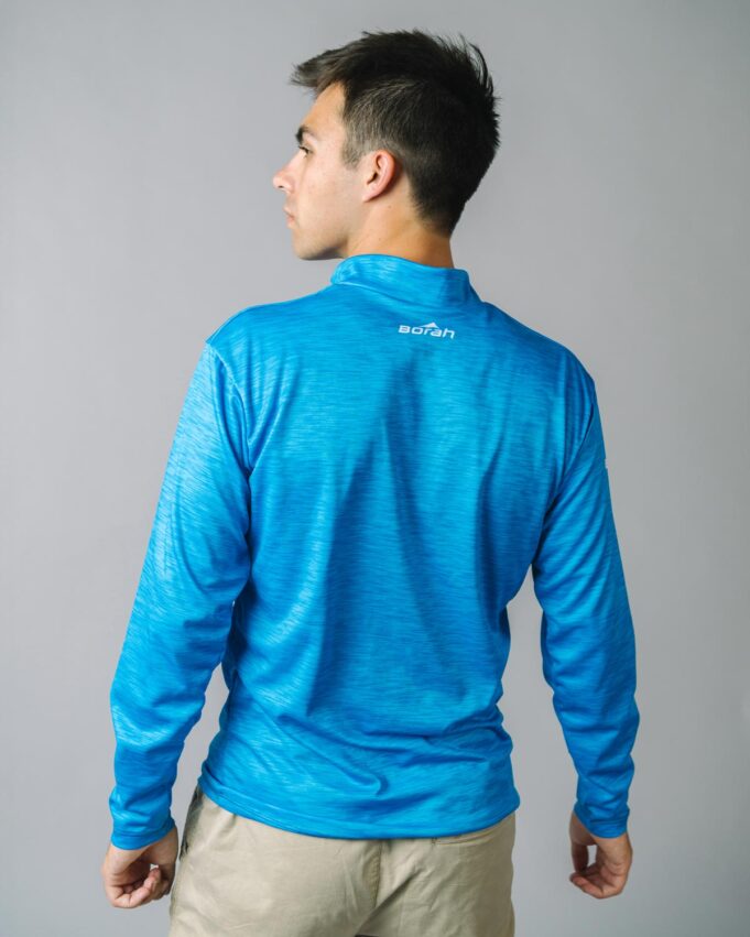 Unisex Team Quarter Zip Back View