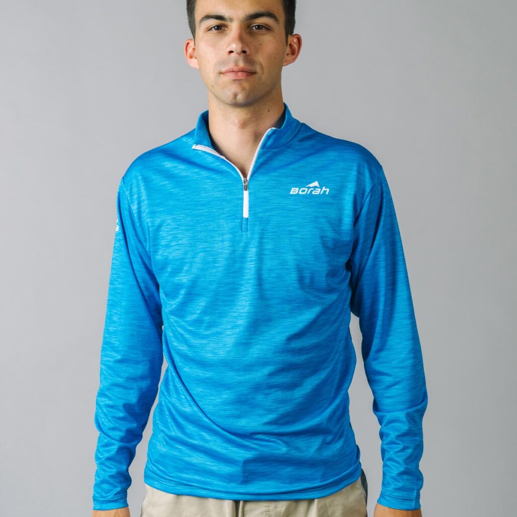 Unisex Team Quarter Zip Front View