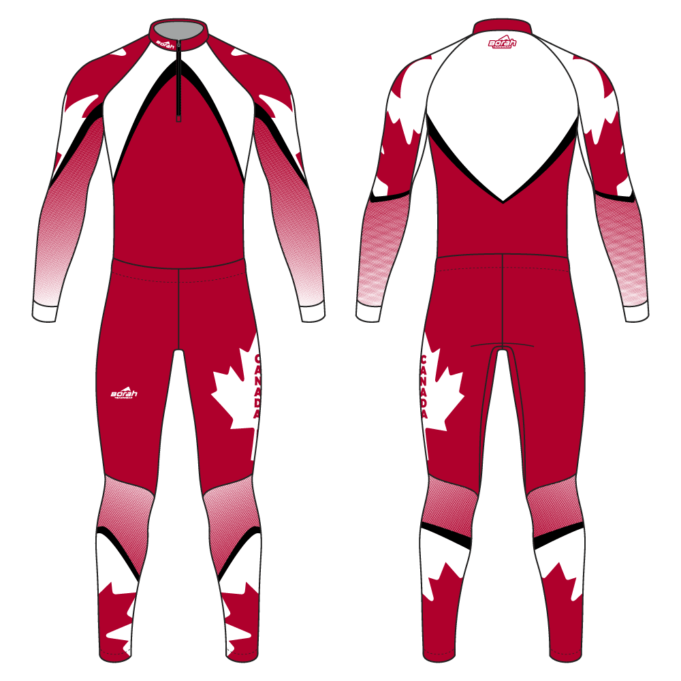 Pro XC Suit - Canada Design Front and Back