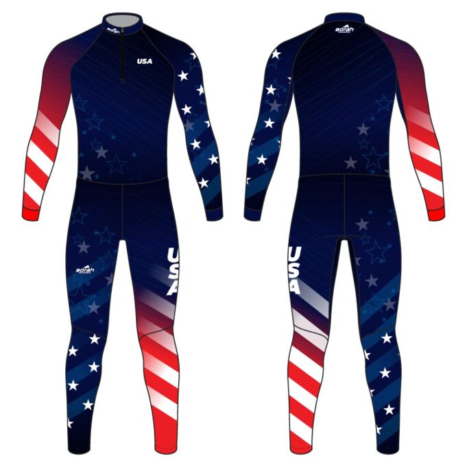 Pro XC Suit - USA Design Front and Back