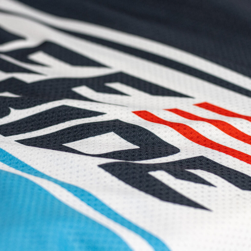 Pro Freeride MTB Jersey Fabric Detail