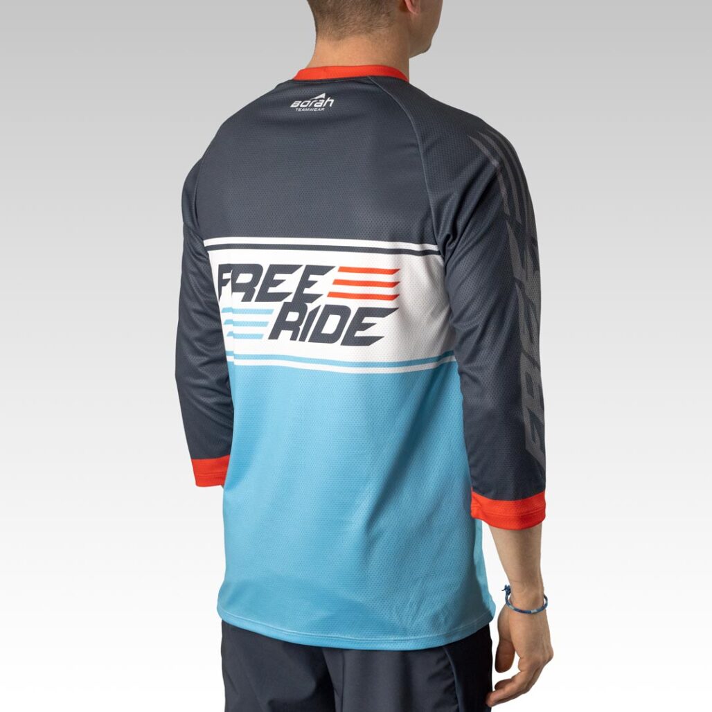 Pro 3/4 Sleeve Freeride MTB Jersey Gallery 4
