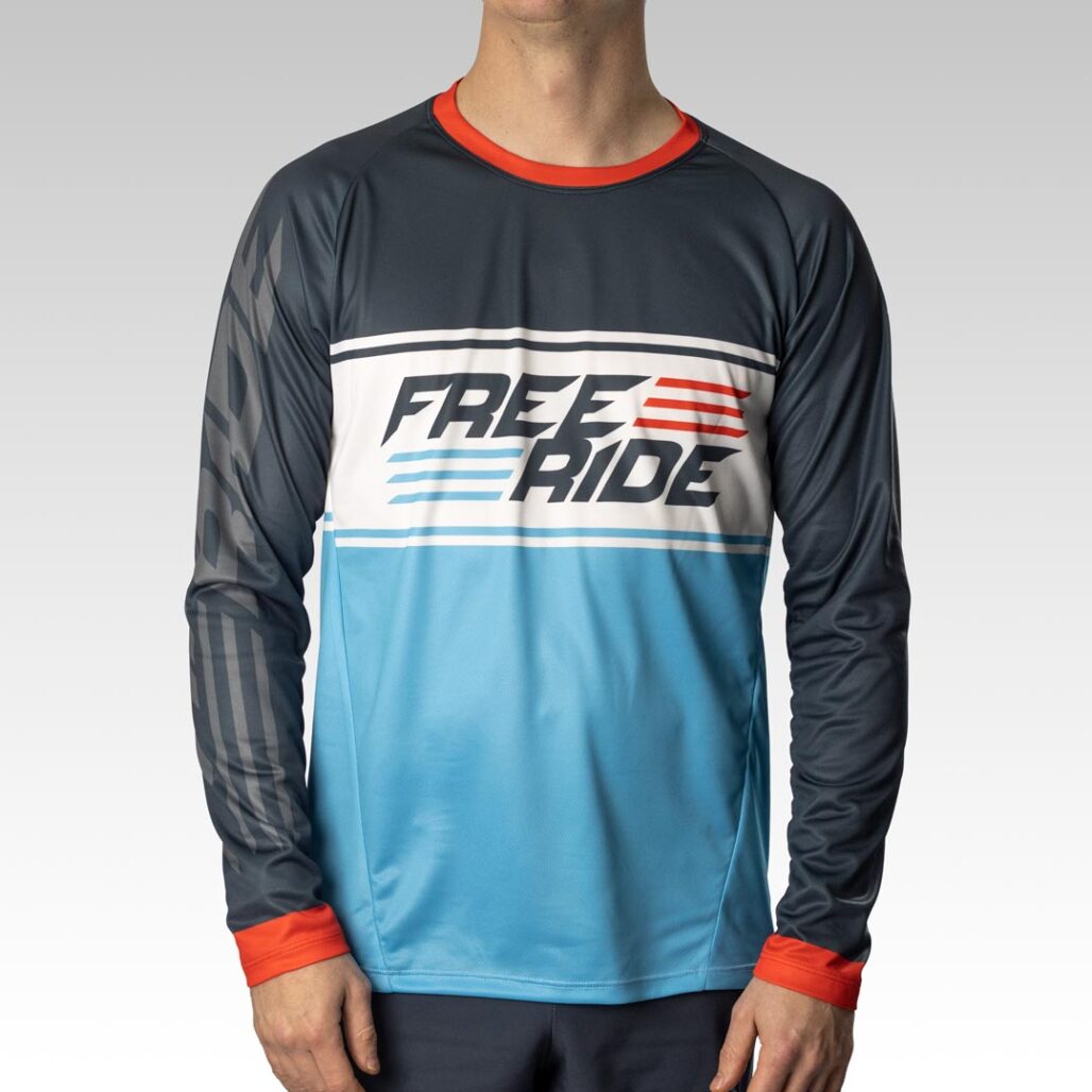 Pro Long Sleeve Freeride MTB Jersey Gallery 1