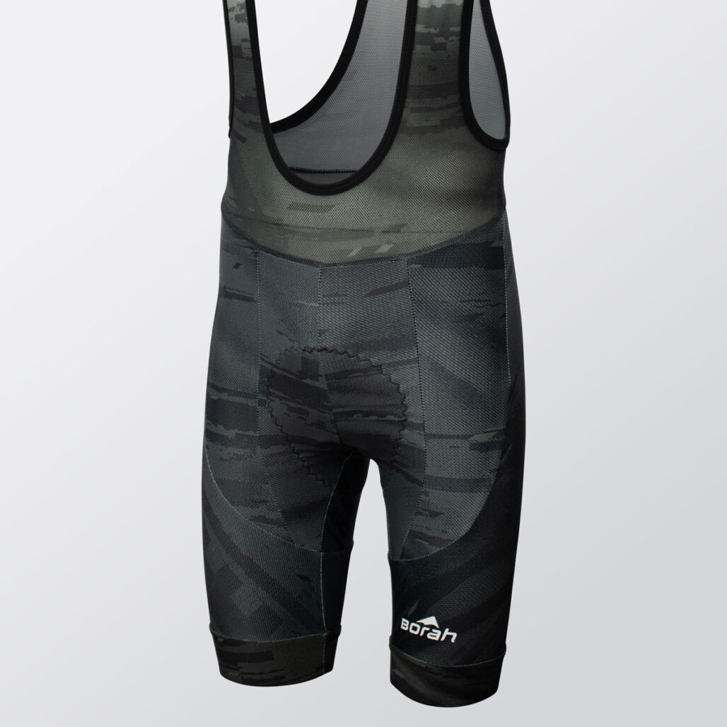 Men's Full Print OTW Cycling Bib front view