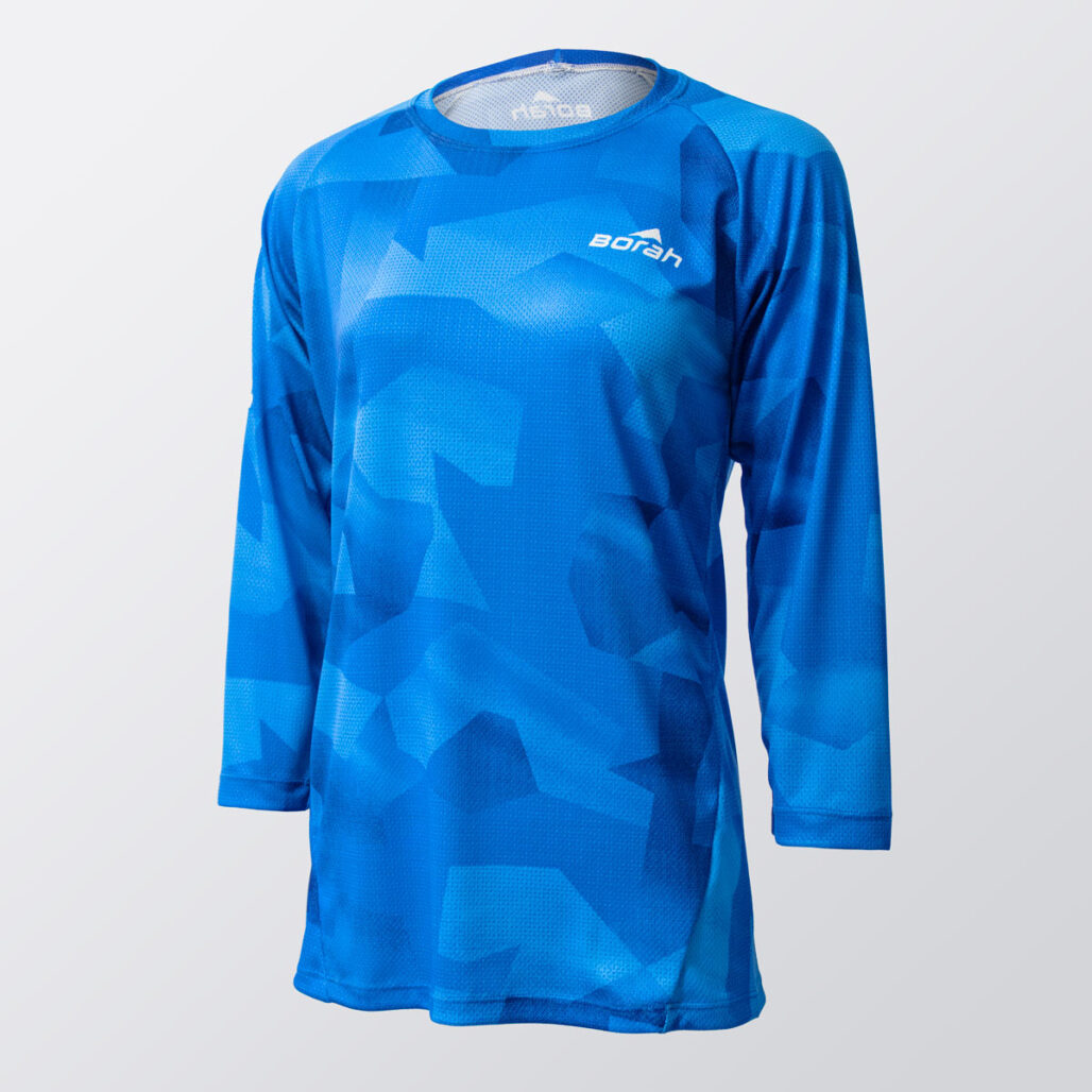 Updated Women's Pro 3/4 Sleeve Freeride MTB Jersey front view.