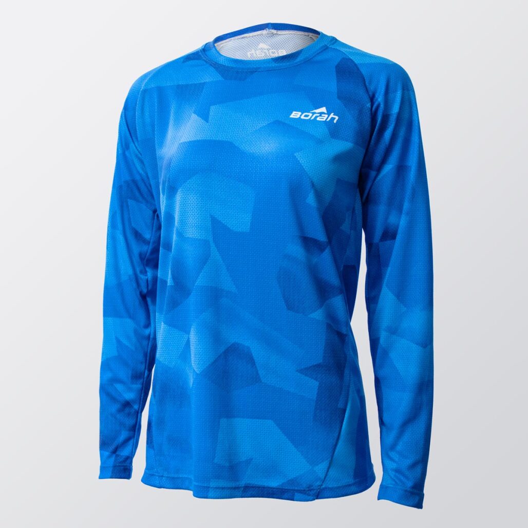 Updated Women's Pro Long Sleeve Freeride MTB Jersey front view.