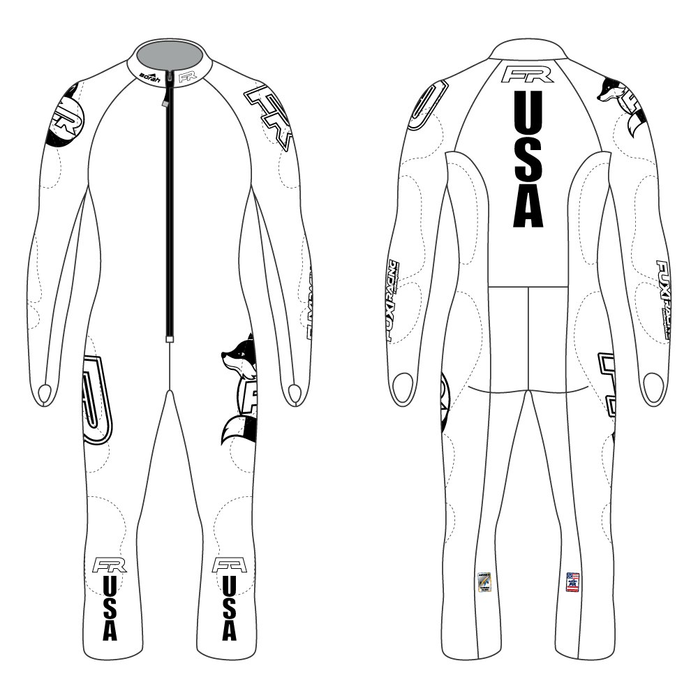 Fuxi Racing Alpine Race Suit FuxiFOX Design | Borah Teamwear
