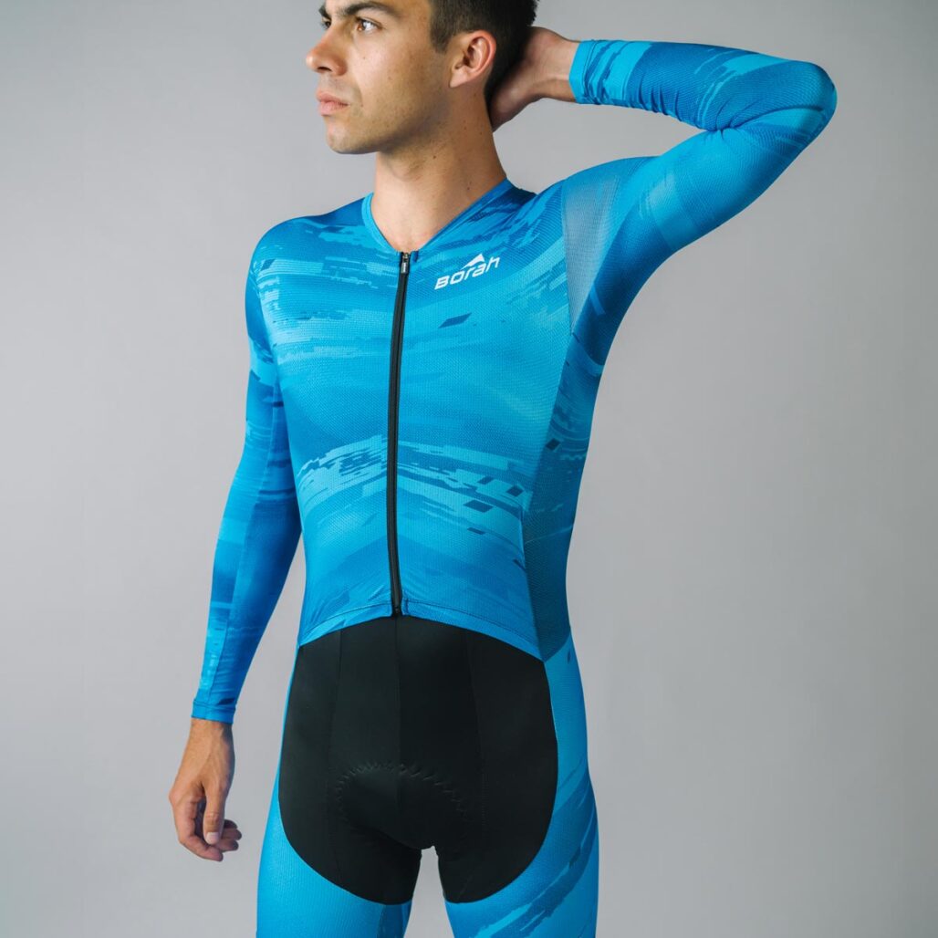 Unisex OTW LS Turbo Cycling Skinsuit Underarm View
