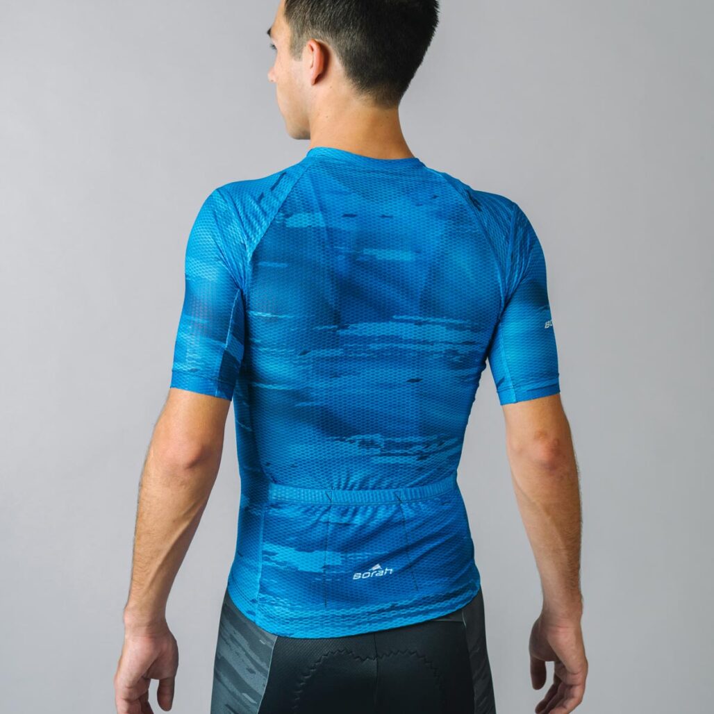 Men's Helium Plus Cycling Jersey Back View
