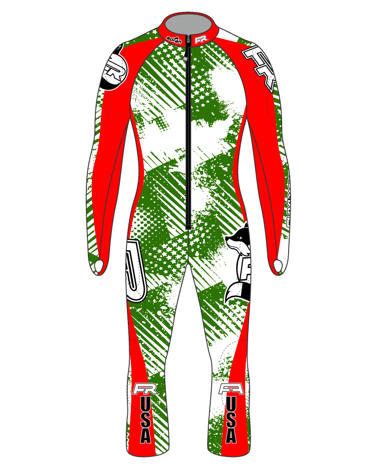 Cortina d'Ampezzo Fuxi Alpine Race Suit Thumbnail