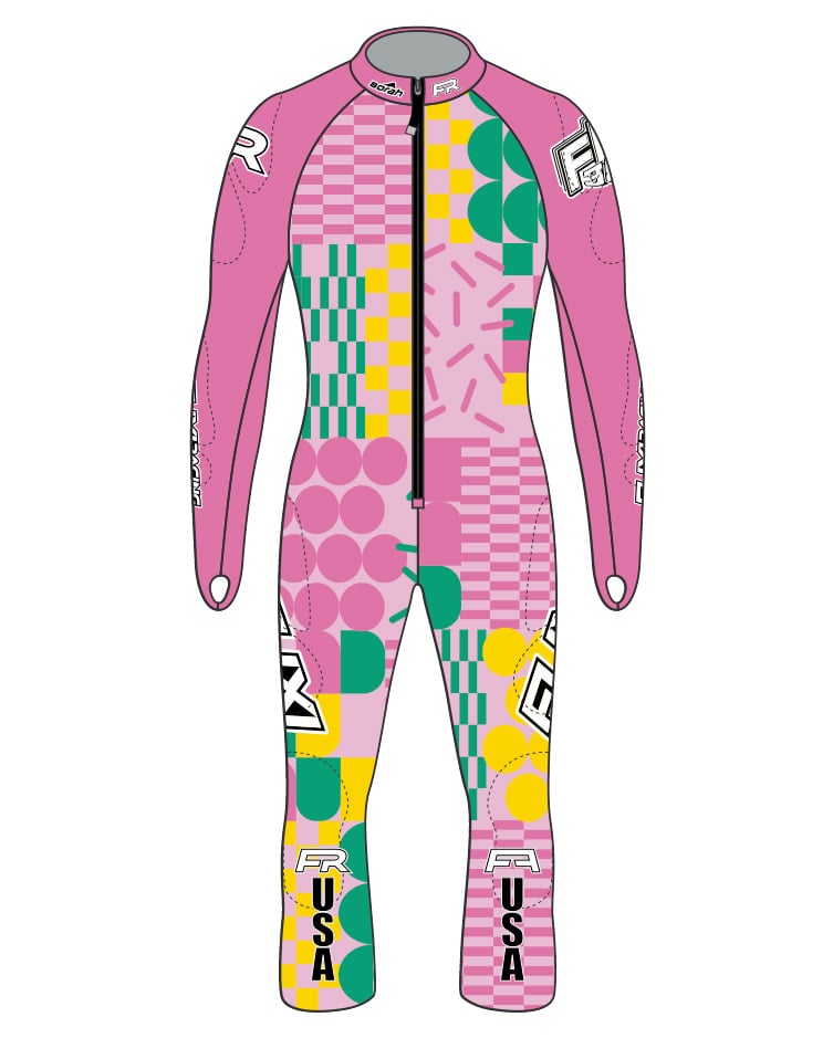 NoLIMITS Pink 2026 Fuxi Alpine Race Suit Thumbnail